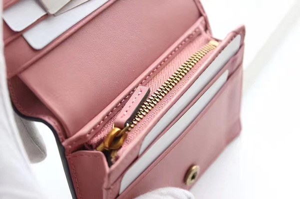 구찌 나비 반지갑 456867 핑크