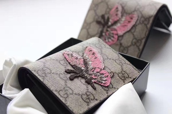 구찌 나비 반지갑 456867