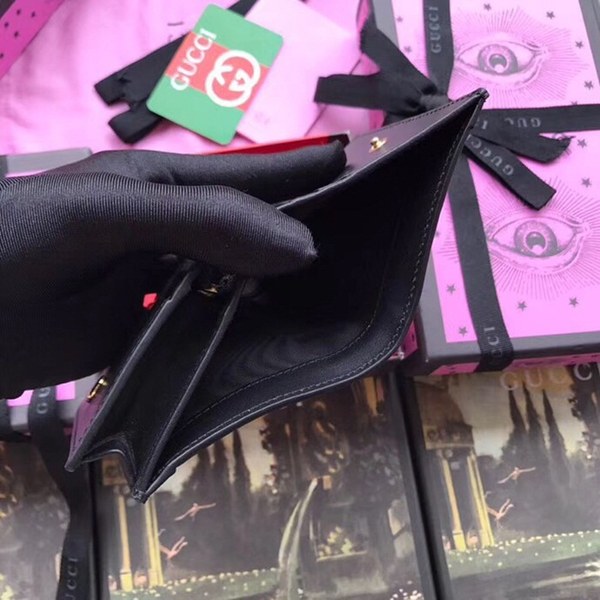 Gucci 구찌 오피디아 스웨이드 카드지갑  523155