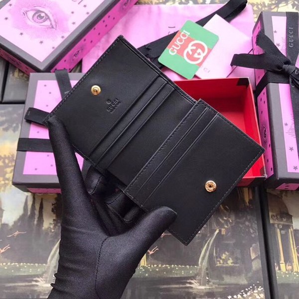 Gucci 구찌 오피디아 스웨이드 카드지갑  523155