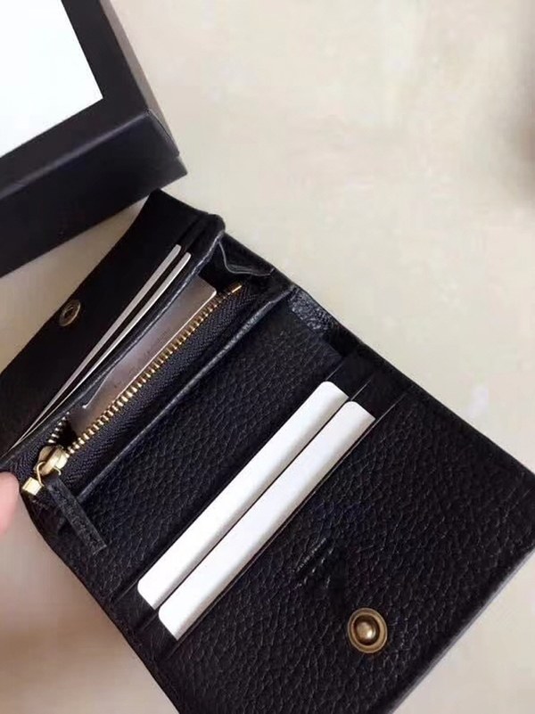 Gucci 2020 애니멀리에 여성 반지갑 블랙,레드,핑크