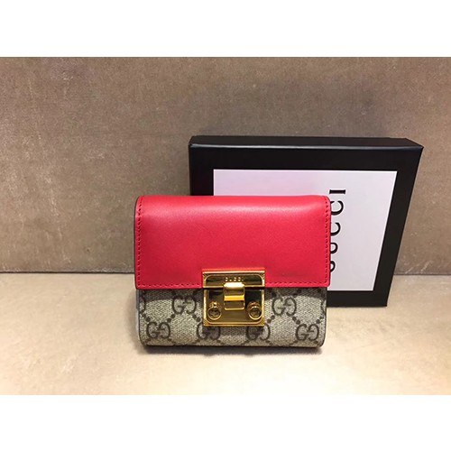 [GUCCI]구찌 시그니처 패드락 반지갑 453155-2