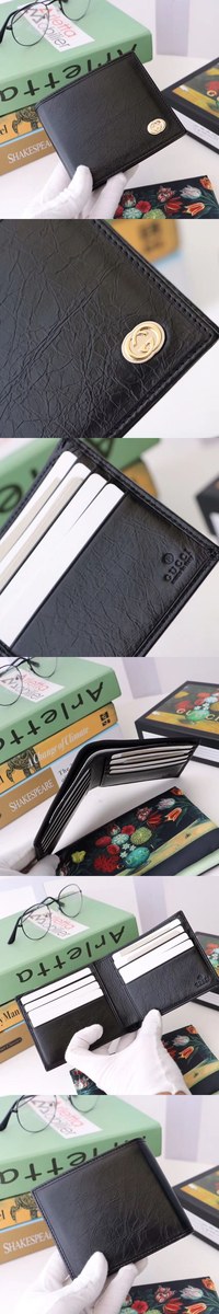 [GUCCI]구찌 인터로킹 반지갑 575985