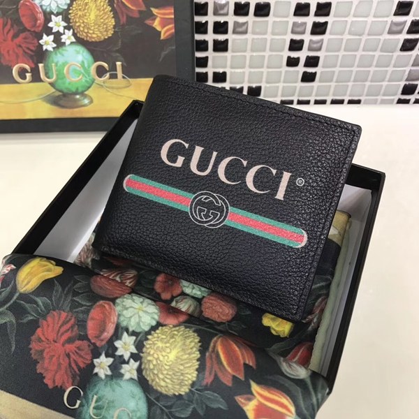 구찌 반지갑 496309 블랙