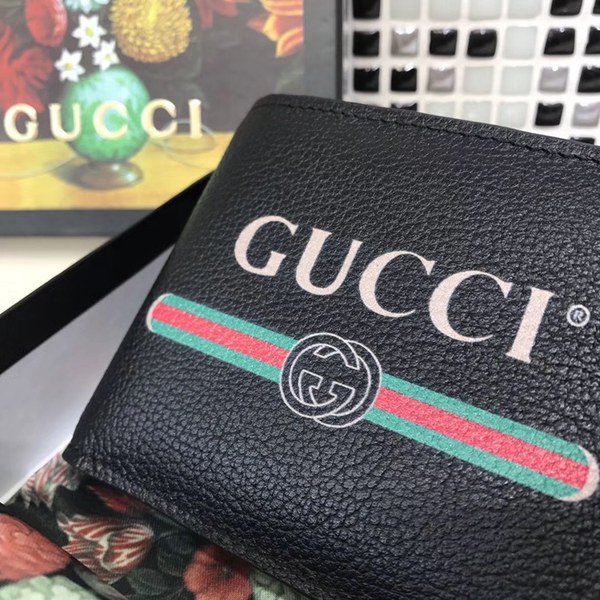 구찌 반지갑 496309 블랙