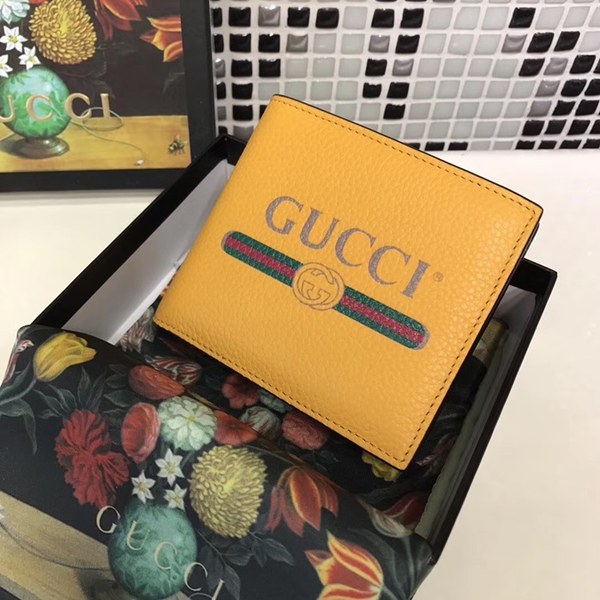 구찌 반지갑 496309 옐로우