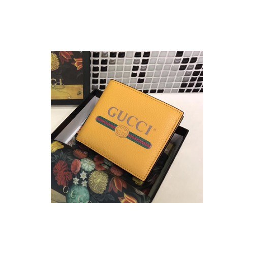 구찌 반지갑 496309 옐로우