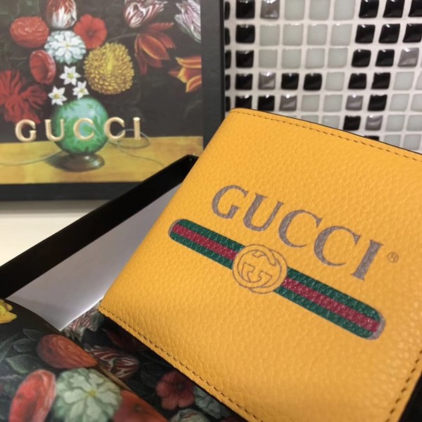 구찌 반지갑 496309 옐로우