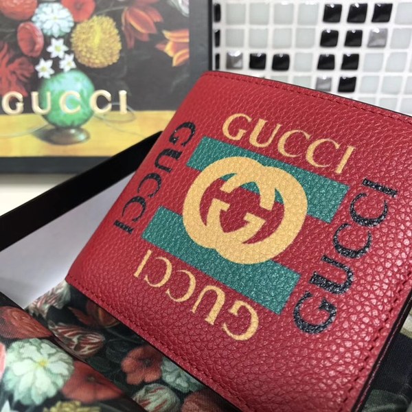 구찌 반지갑 496309 레드