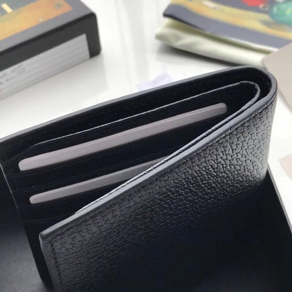 Gucci 구찌 꿀벌 반지갑 올블랙 523364