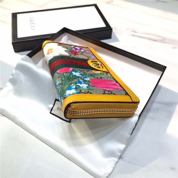 구찌 플라워 오피디아 지퍼 장지갑 523153-3 2020/신상