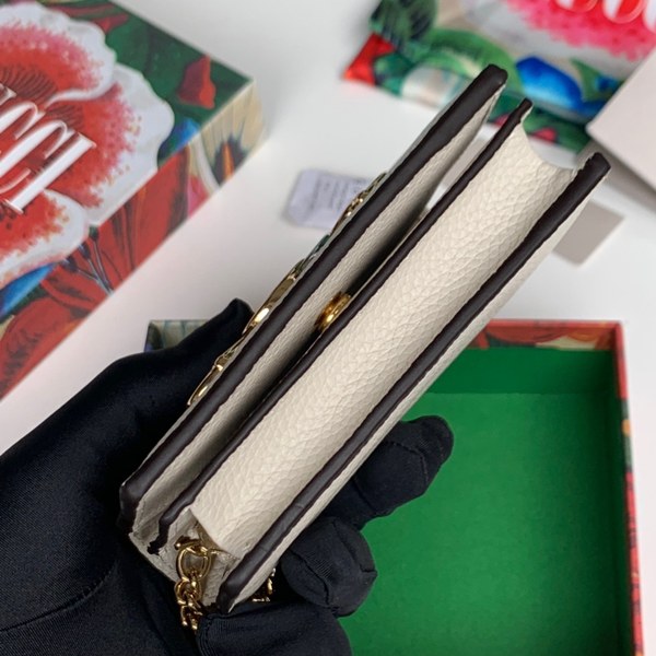 (실사영상) Gucci 구찌 주미 체인 카드 케이스 4가지 컬러