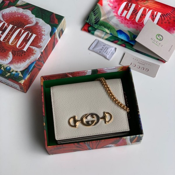 (실사영상) Gucci 구찌 주미 체인 카드 케이스 4가지 컬러