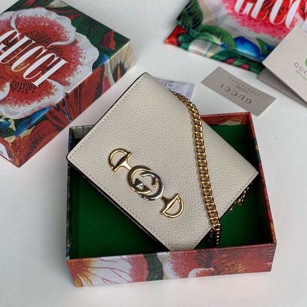 (실사영상) Gucci 구찌 주미 체인 카드 케이스 4가지 컬러