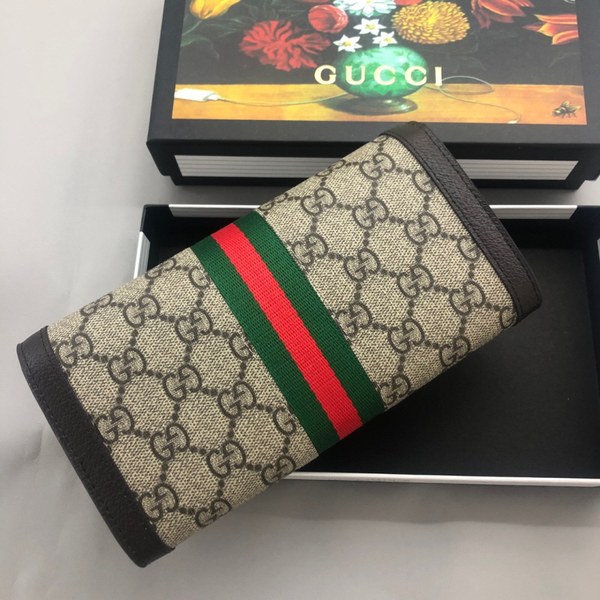 Gucci 구찌 여성용 클래식 반,지퍼,장지갑