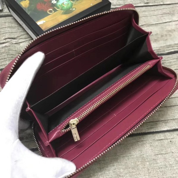 Gucci 구찌 남여공용 피기 지퍼롱월렛 블루피그,레드피그