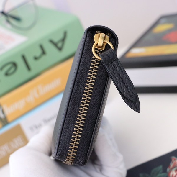 Gucci 구찌 가죽 장지갑 블랙,레드