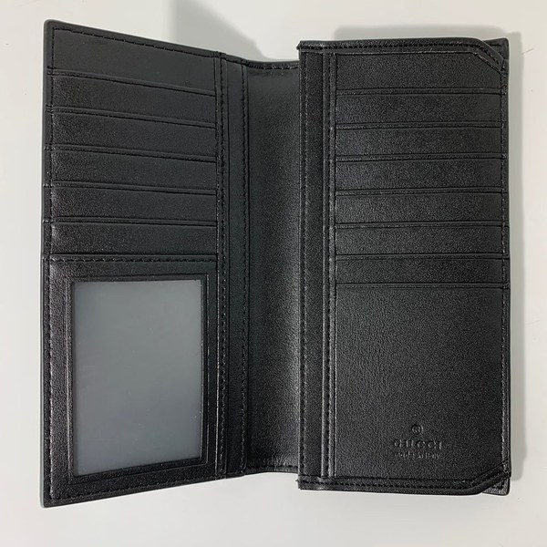 (실사영상) Gucci 구찌 킹스네이크 장지갑 브라운,네이비