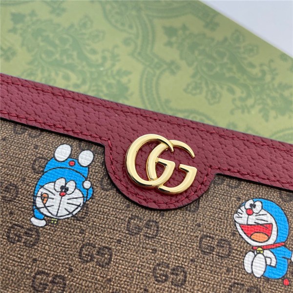 GUCCI 구찌 도라에몽 지퍼 어라운드 지갑 647787