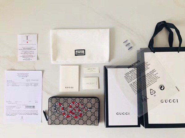 Gucci 구찌 스네이크 장지갑 451273