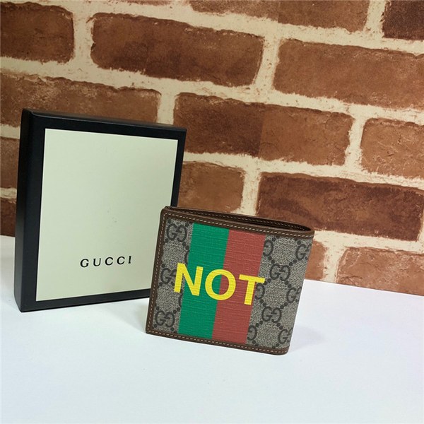 GUCCI 구찌 Fake/Not 프린트 반지갑