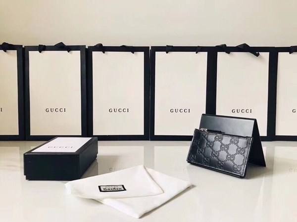 GUCCI 구찌 시마 카드지갑 블랙