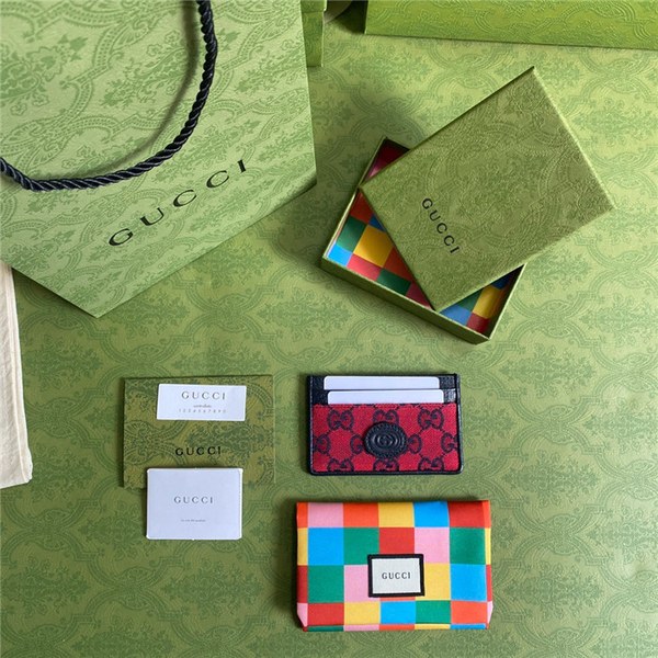 GUCCI 구찌 멀티컬러 카드지갑 661101