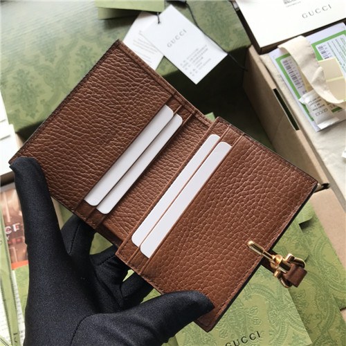 Gucci 2021 Women's Leather Wallet,11cm,GUW0190