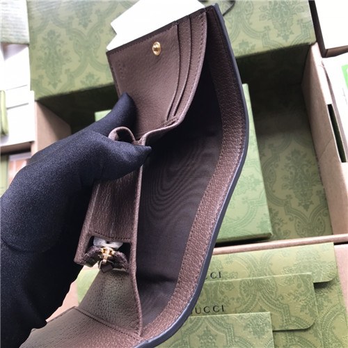 Gucci 2021 Women's Leather Wallet,12.5cm,GUW0192