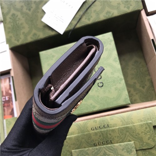 Gucci 2021 Women's Leather Wallet,12.5cm,GUW0192