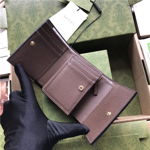 Gucci 2021 Women's Leather Wallet,12.5cm,GUW0192