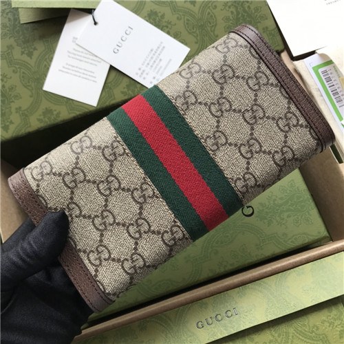 Gucci 2021 Women's Leather Wallet,19cm,GUW0193