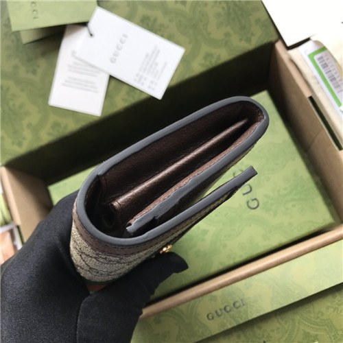 Gucci 2021 Women's Leather Wallet,19cm,GUW0193