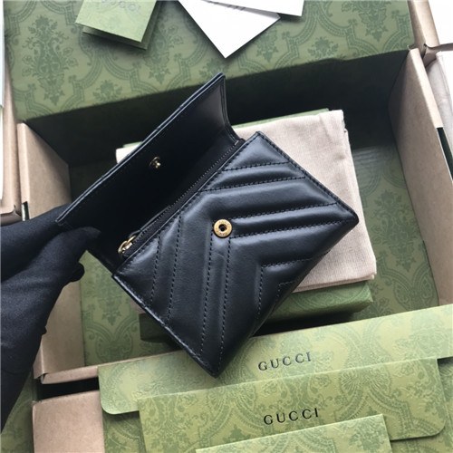 Gucci 2021 Women's Leather Wallet,11cm,GUW0194