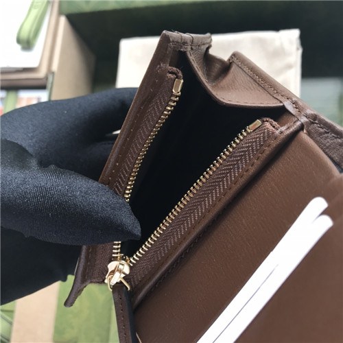 Gucci 2021 Women's Leather Card Purse,11cm,GUW0195