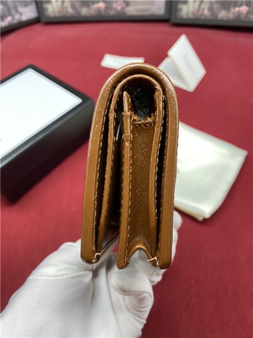 Gucci 2021 Women's Leather Card Purse,11cm,GUW0196