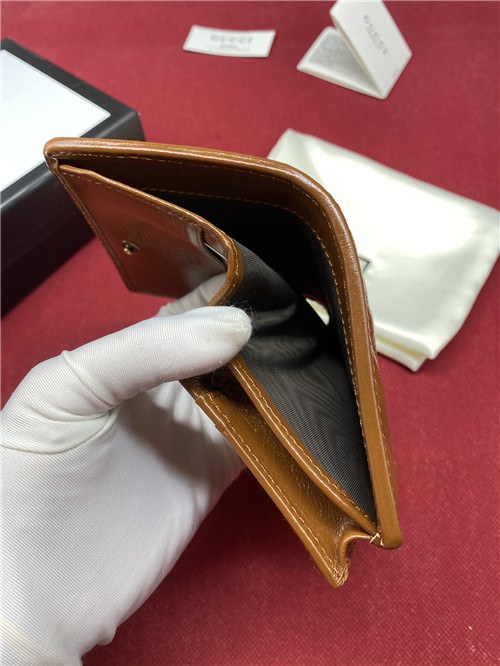 Gucci 2021 Women's Leather Card Purse,11cm,GUW0196