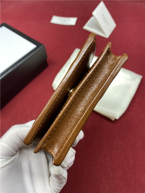 Gucci 2021 Women's Leather Card Purse,11cm,GUW0196