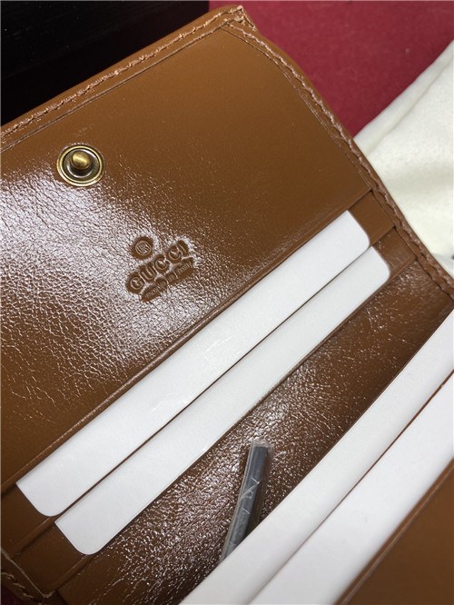 Gucci 2021 Women's Leather Card Purse,11cm,GUW0196