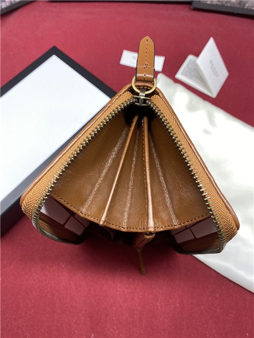 Gucci 2021 Women's Leather Wallet,19.5cm,GUW0197