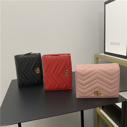 Gucci 2020 Women's Leather Wallet,12cm