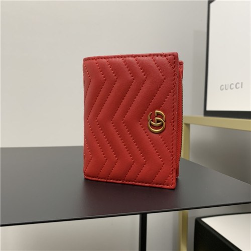 Gucci 2020 Women's Leather Wallet,12cm