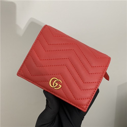 Gucci 2020 Women's Leather Wallet,12cm