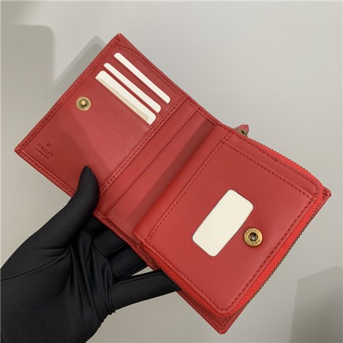 Gucci 2020 Women's Leather Wallet,12cm