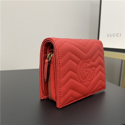 Gucci 2020 Women's Leather Wallet,12cm