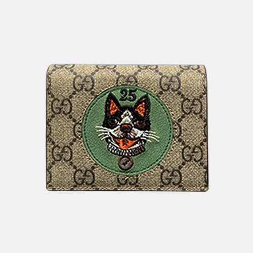 Gucci 2020 Men's Leather Wallet,11cm