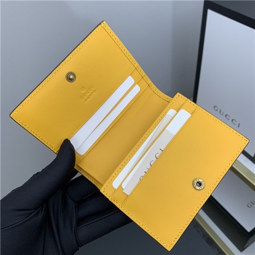 Gucci 2020 Men's Leather Wallet,11cm