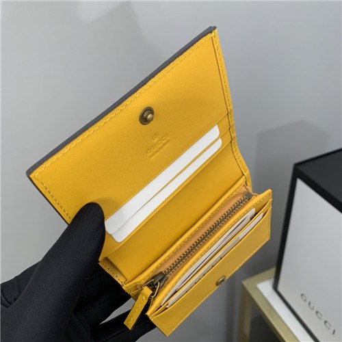 Gucci 2020 Men's Leather Wallet,11cm