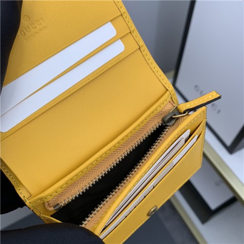 Gucci 2020 Men's Leather Wallet,11cm