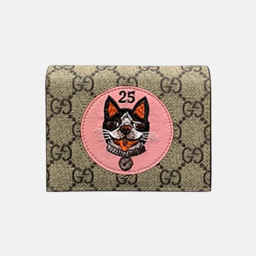 Gucci 2020 Men's Leather Wallet,11cm